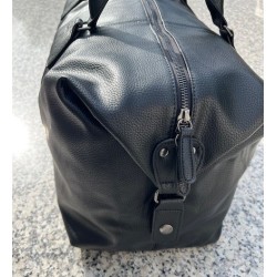 SAC voyageur cuir detail couture