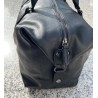SAC voyageur cuir detail couture