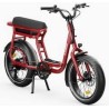 Vélo électrique rouge