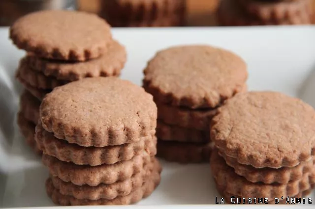 recette sablée chocolat
