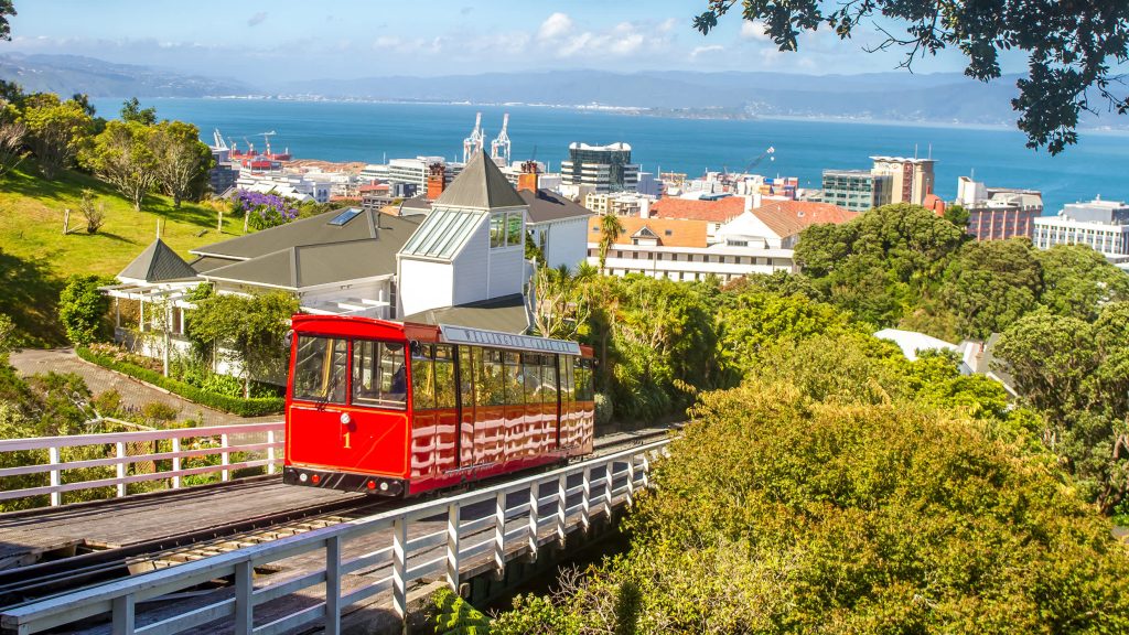 ville de wellington, capitale de la NZ