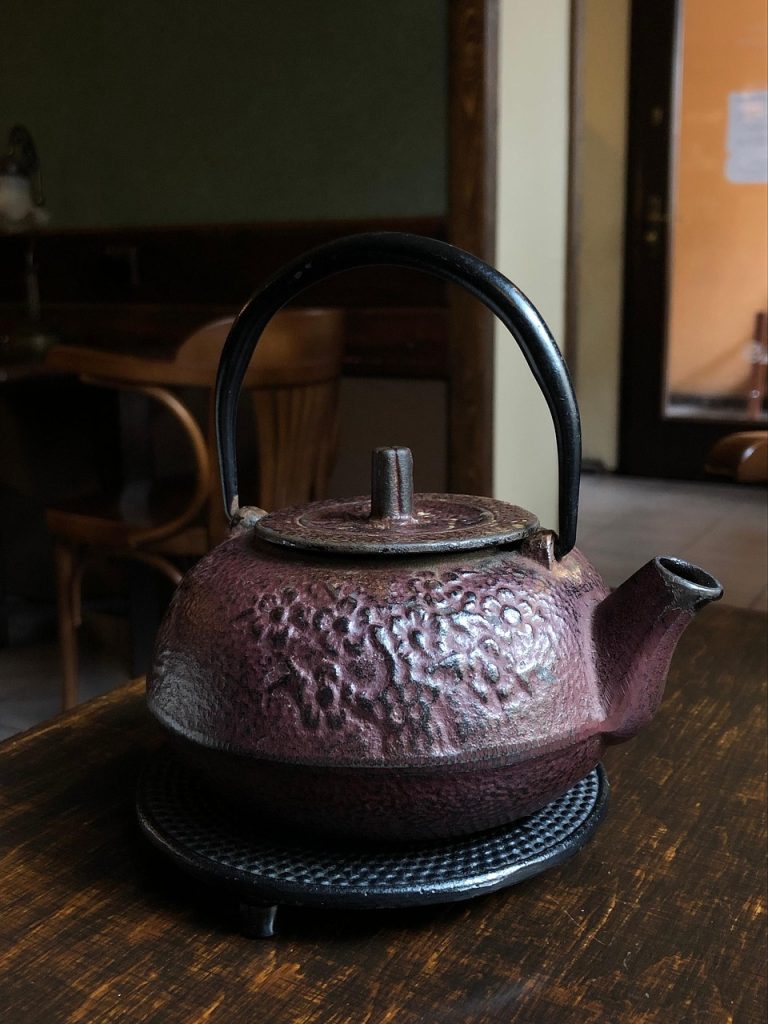 kettle, pitcher, tea, coffee, café, restaurant, container