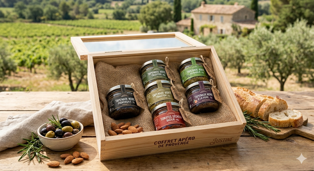 assortiment tapenade